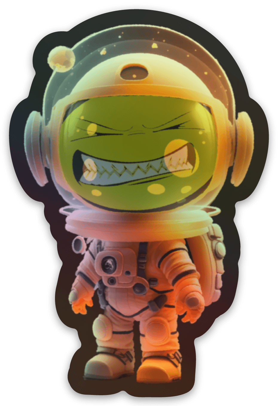 Astronaut Sticker 3