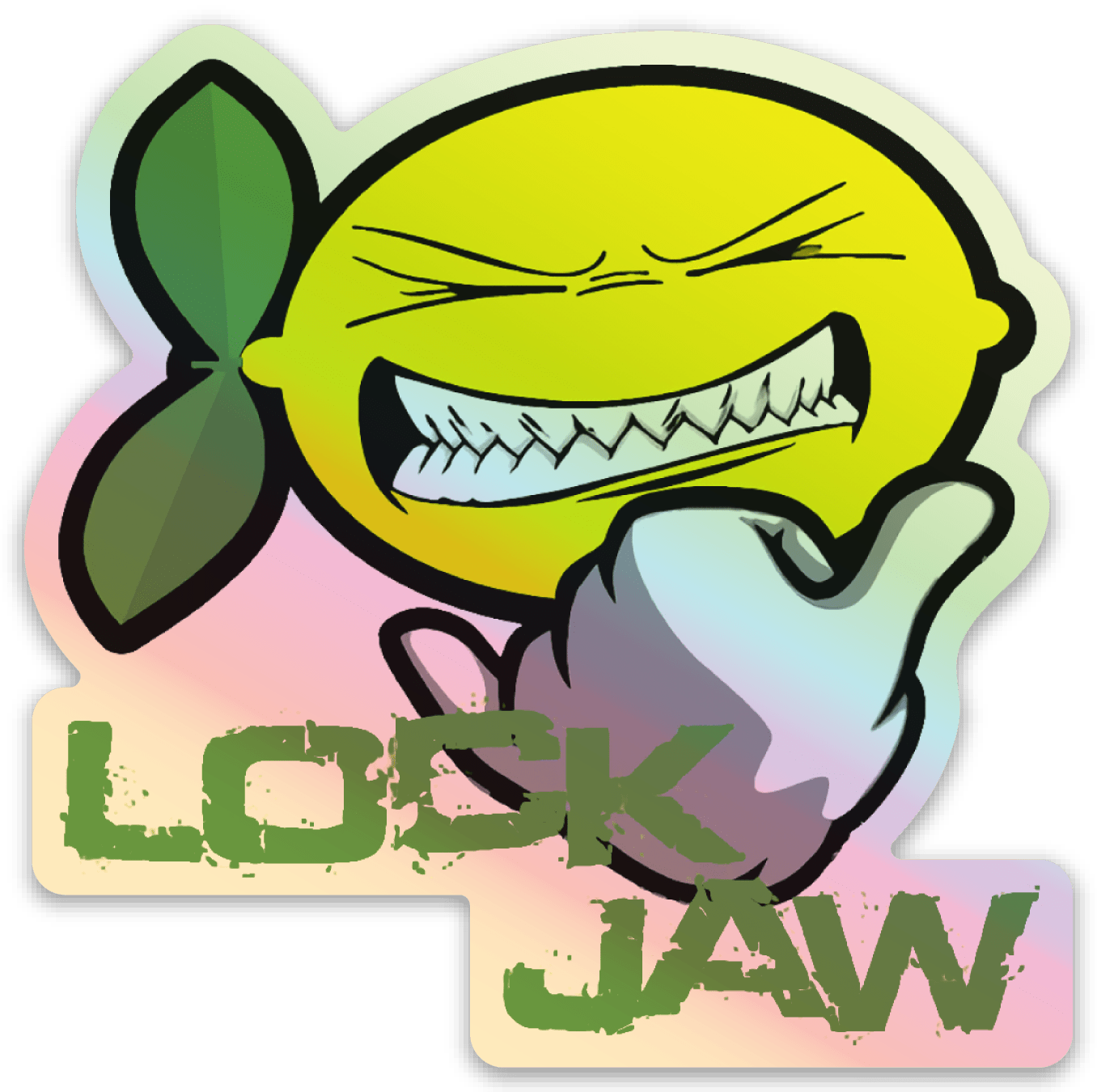 Green LOCK - JAW (Holographic) 3