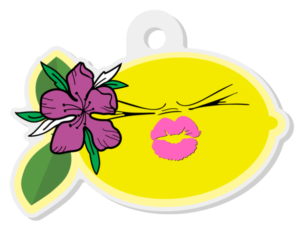 LIK-UM KEY CHAIN - LOCKJAWLEMONPEEL