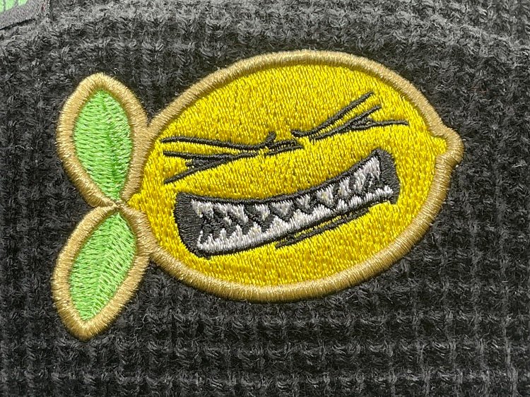 LOCK-JAW BEANIE HAT {BLACK} - LOCKJAWLEMONPEEL