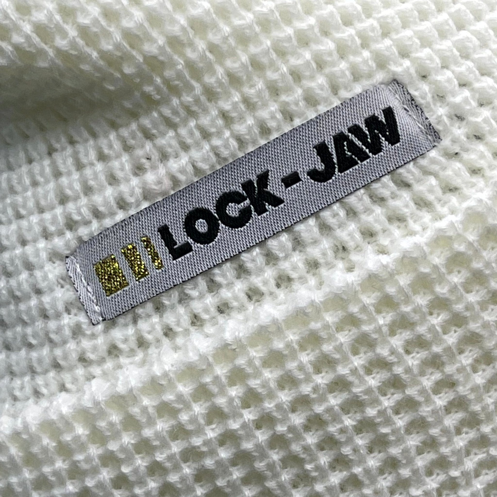 LOCK-JAW BEANIE HAT {White} - LOCKJAWLEMONPEEL