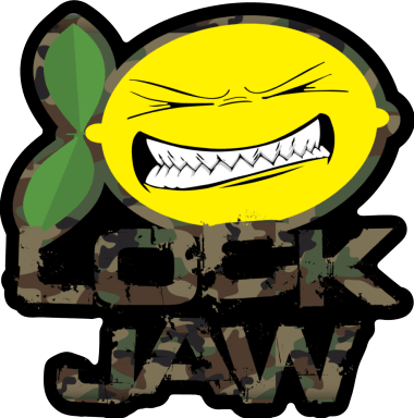 LOCK - JAW Camoflage Sticker (Die Cut) 3