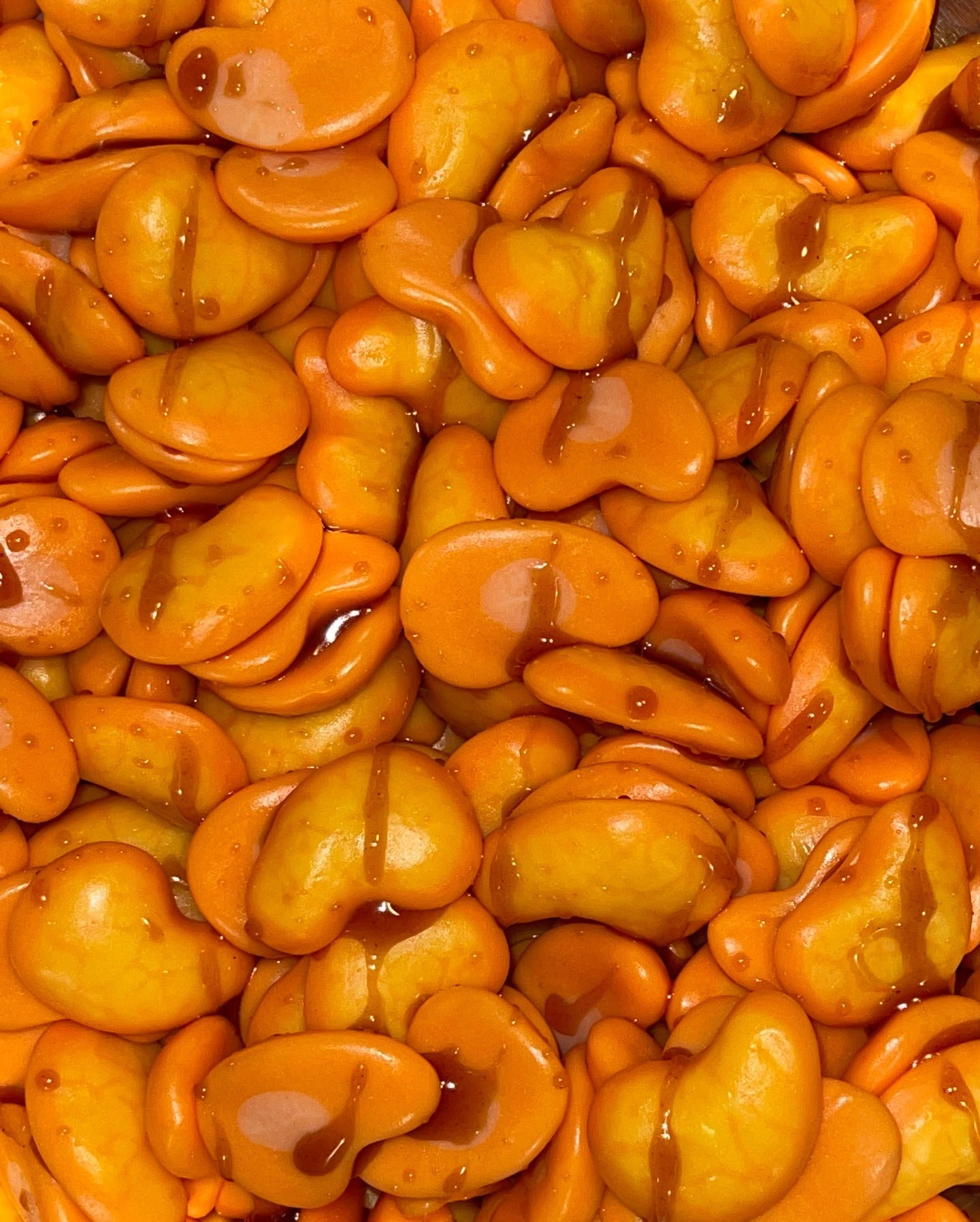 LOCK-JAW Gummy Candy w/Hawaiian Mui Syrup {SPICY MANGO} 6 oz. - LOCKJAWLEMONPEEL