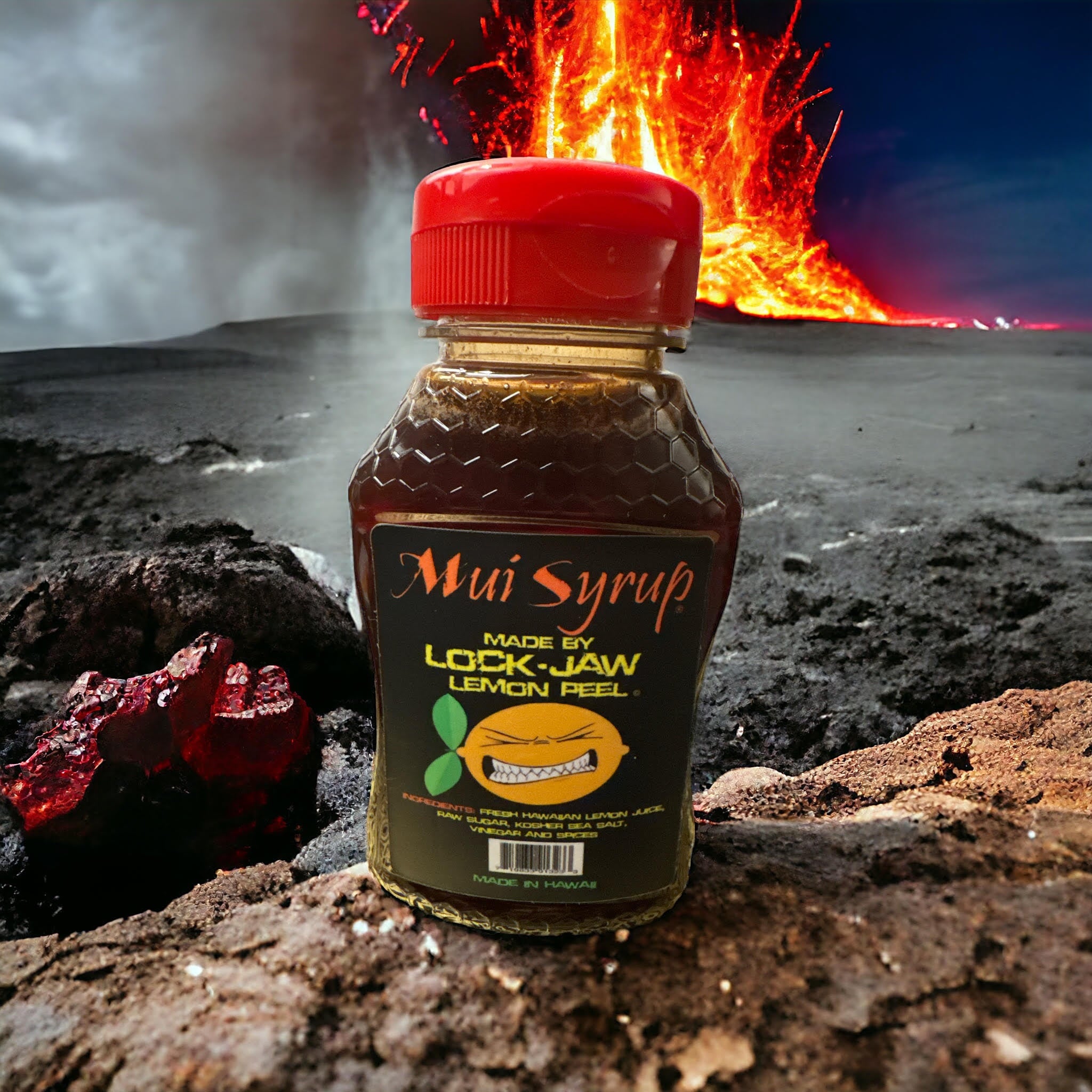 LOCK - JAW Hawaiian Mui Syrup - LOCKJAWLEMONPEEL