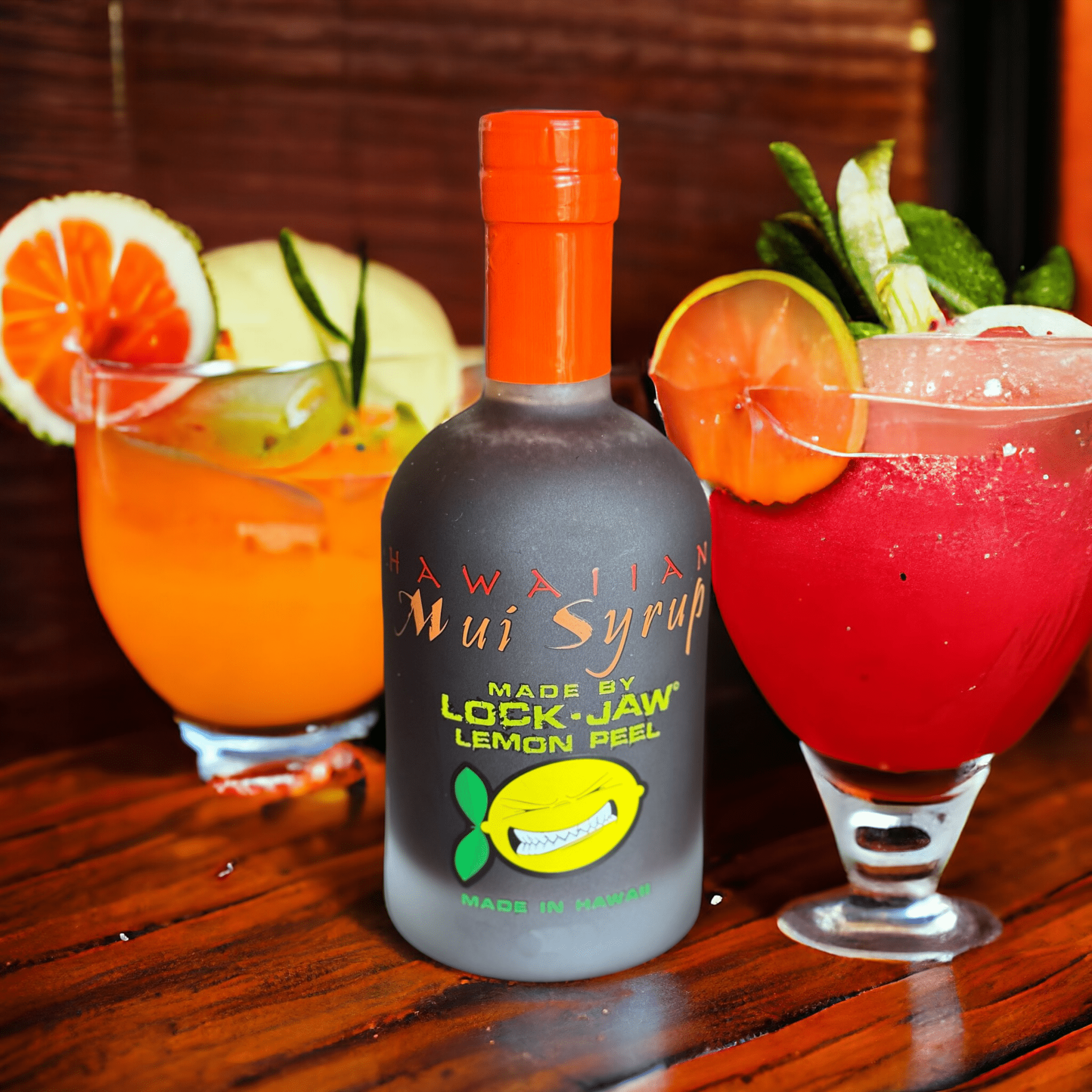 LOCK - JAW Hawaiian Mui Syrup - LOCKJAWLEMONPEEL