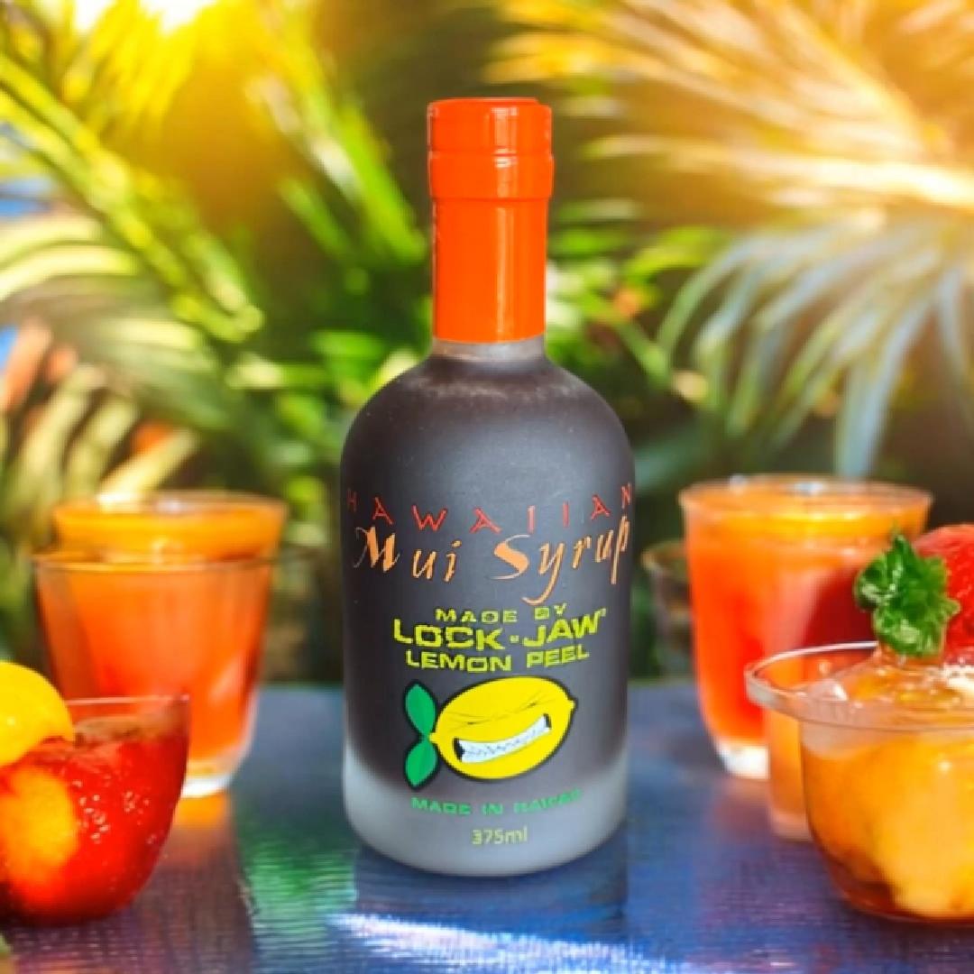 LOCK - JAW Hawaiian Mui Syrup - LOCKJAWLEMONPEEL