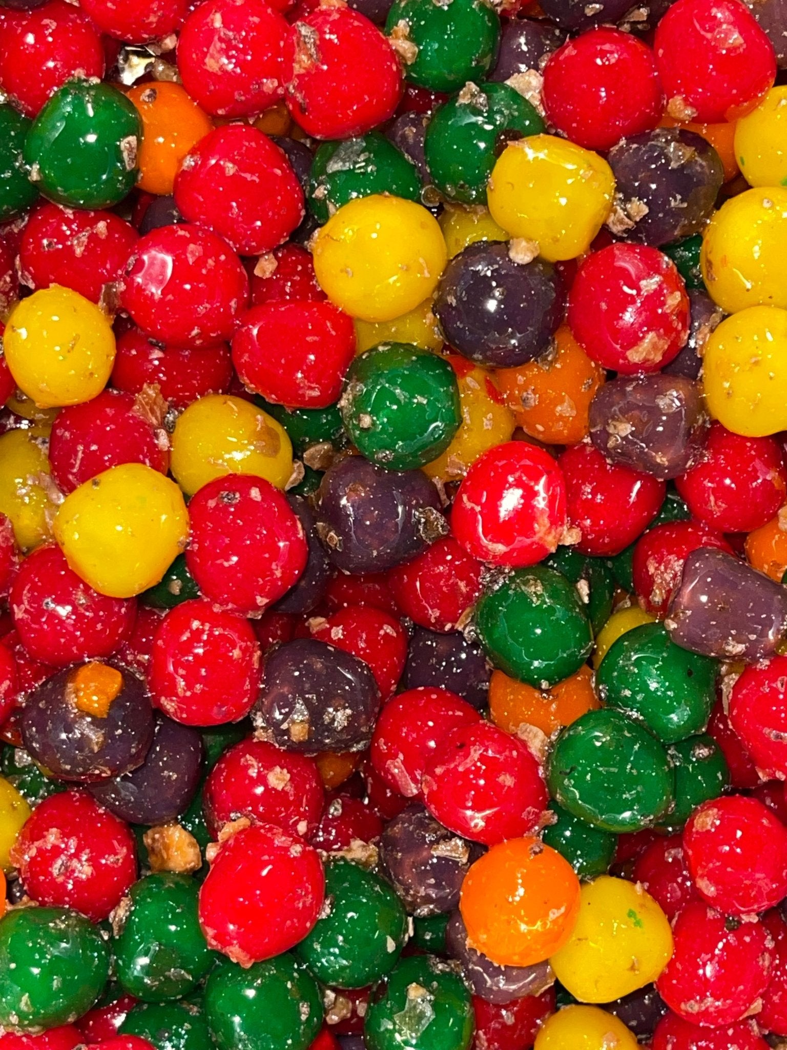 LOCK - JAW Jumbo Chews w/Hawaiian Mui Syrup {FRUITY LEMONHEADS} 6 oz. - LOCKJAWLEMONPEEL