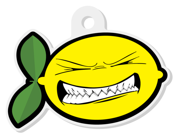 LOCK-JAW KEY CHAIN - LOCKJAWLEMONPEEL