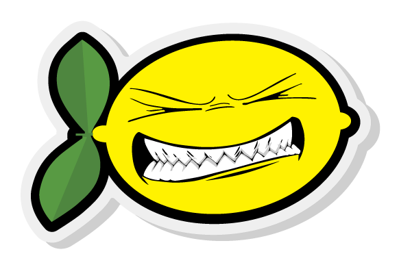 LOCK-JAW PIN - LOCKJAWLEMONPEEL