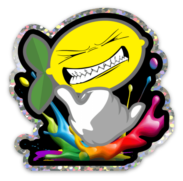 SHAKA SPLASH STICKER - LOCKJAWLEMONPEEL