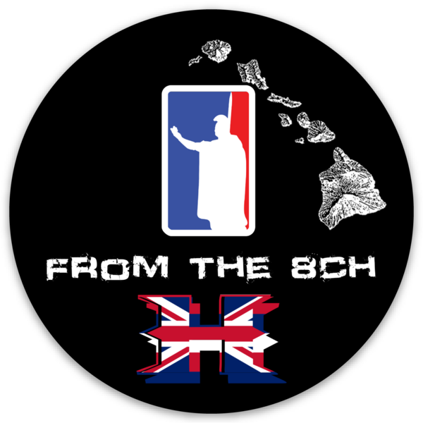 From The 8CH Hawaii Sticker (Round) 3