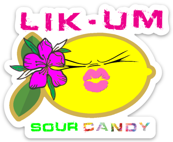 LIK-UM Sour Candy Sticker (Die Cut) 3