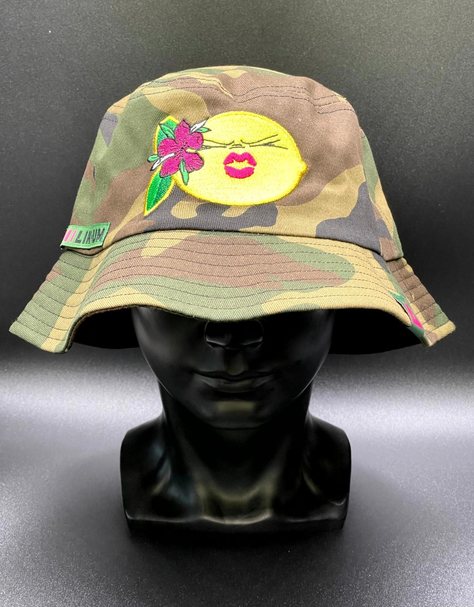 LIK-UM BUCKET HAT CAMOFLAUGE - LOCKJAWLEMONPEEL