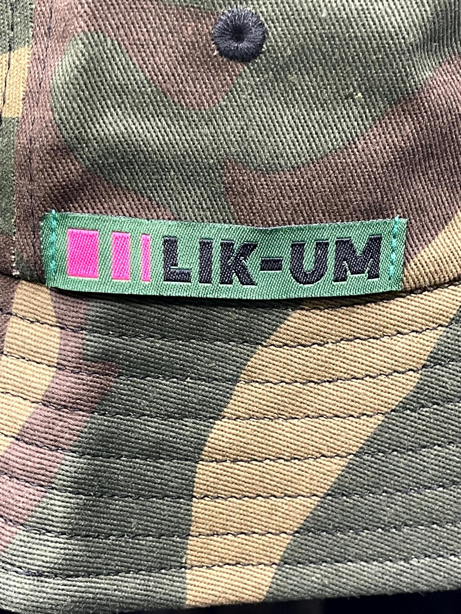 LIK-UM BUCKET HAT CAMOFLAUGE - LOCKJAWLEMONPEEL