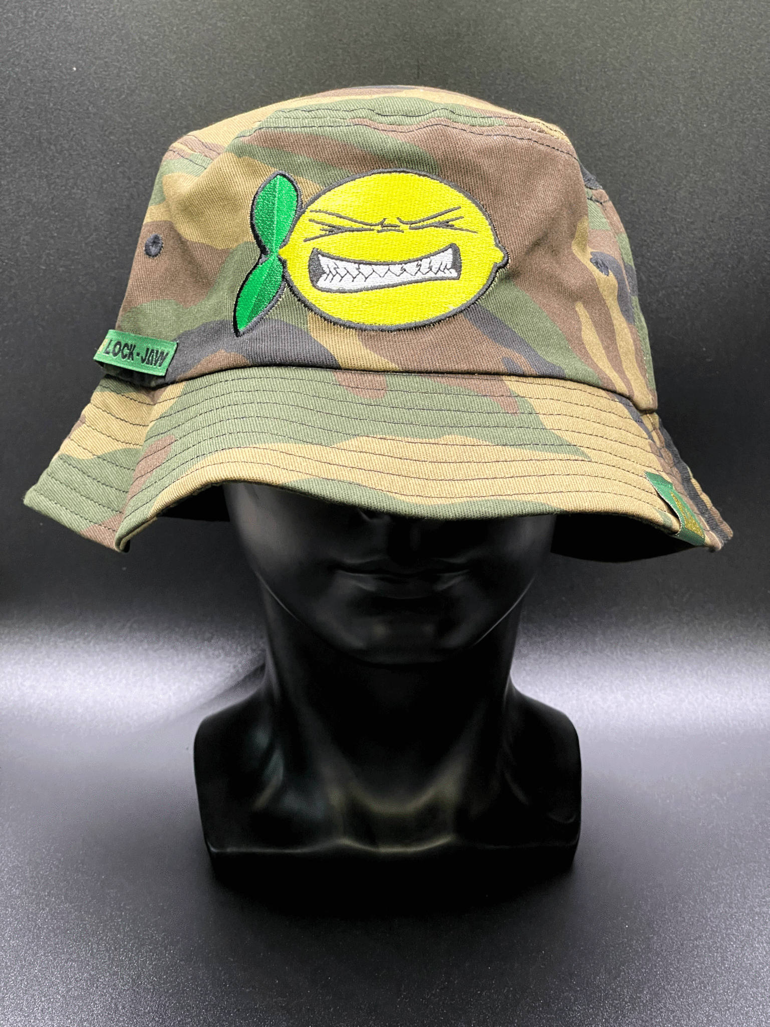 LOCK-JAW BUCKET HAT - LOCKJAWLEMONPEEL