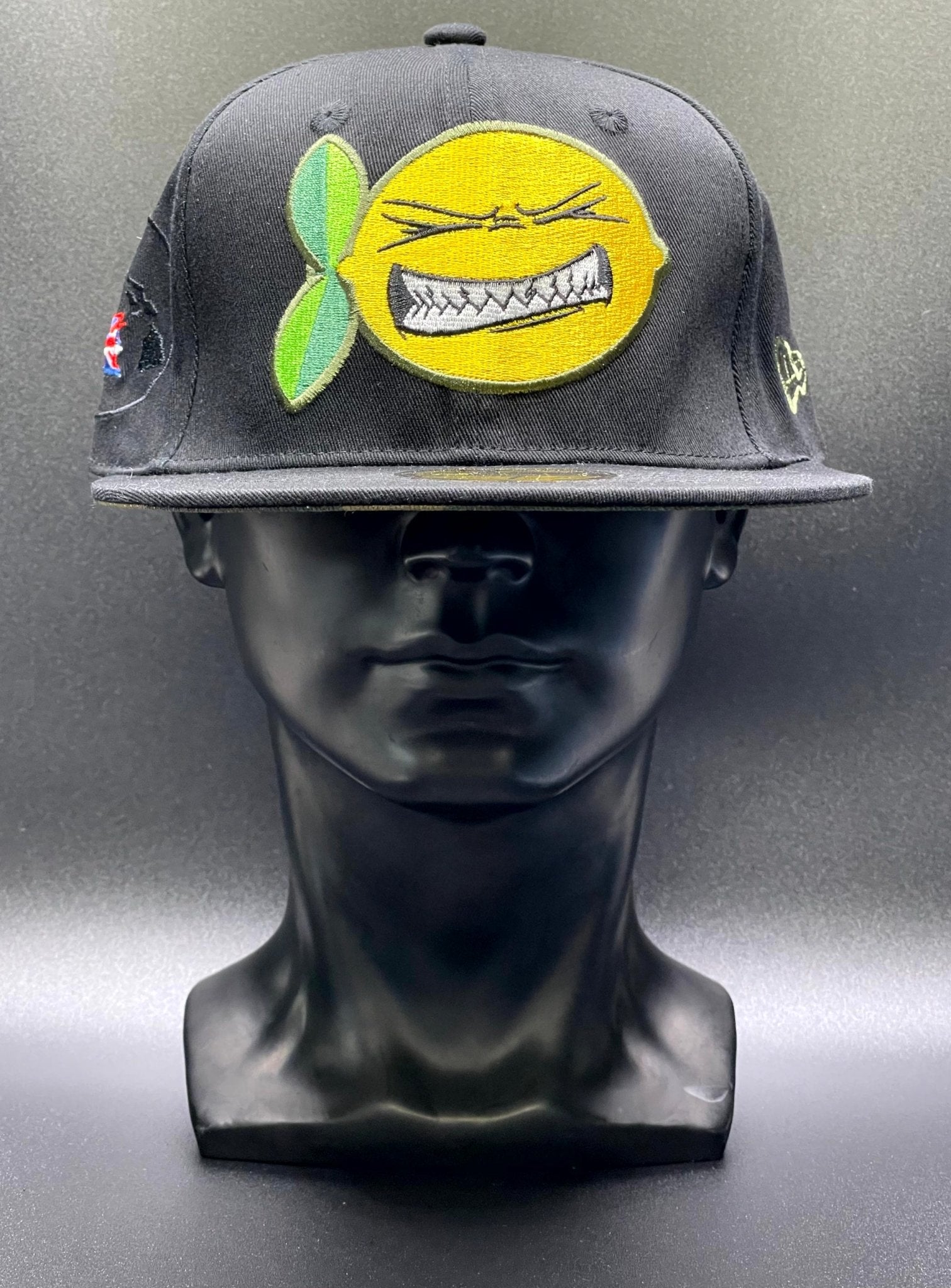 LOCK-JAW FITTED HAT [ARMY GREEN] - LOCKJAWLEMONPEEL