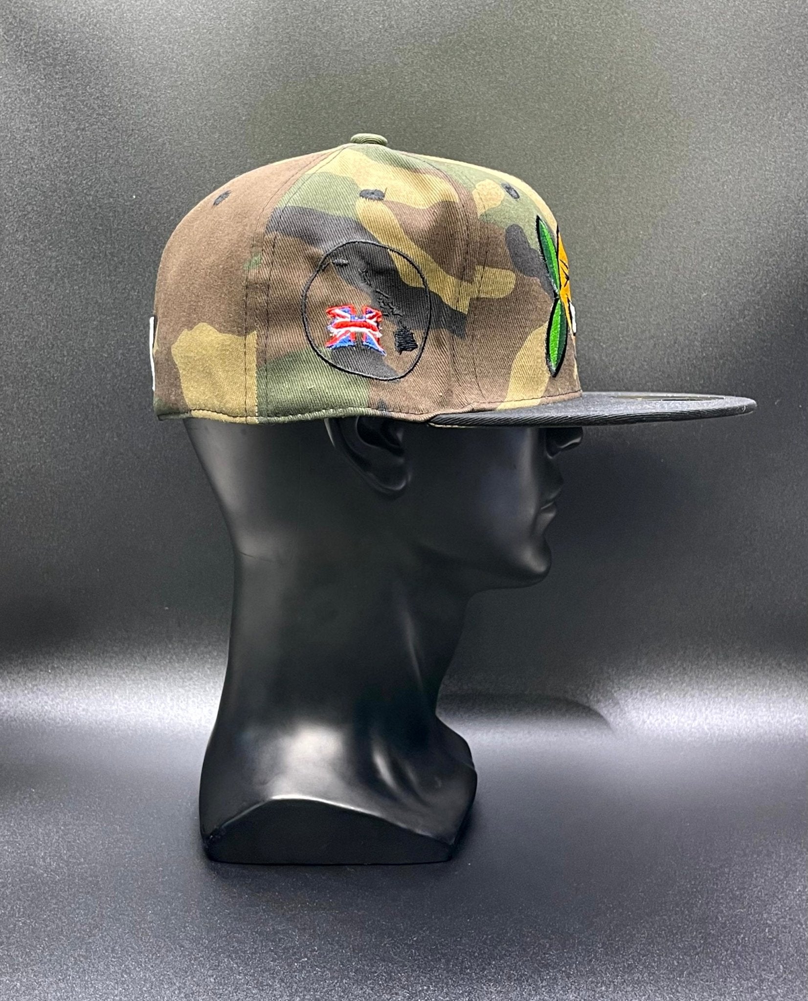 LOCK-JAW FITTED HAT [CAMOFLAUGE] - LOCKJAWLEMONPEEL