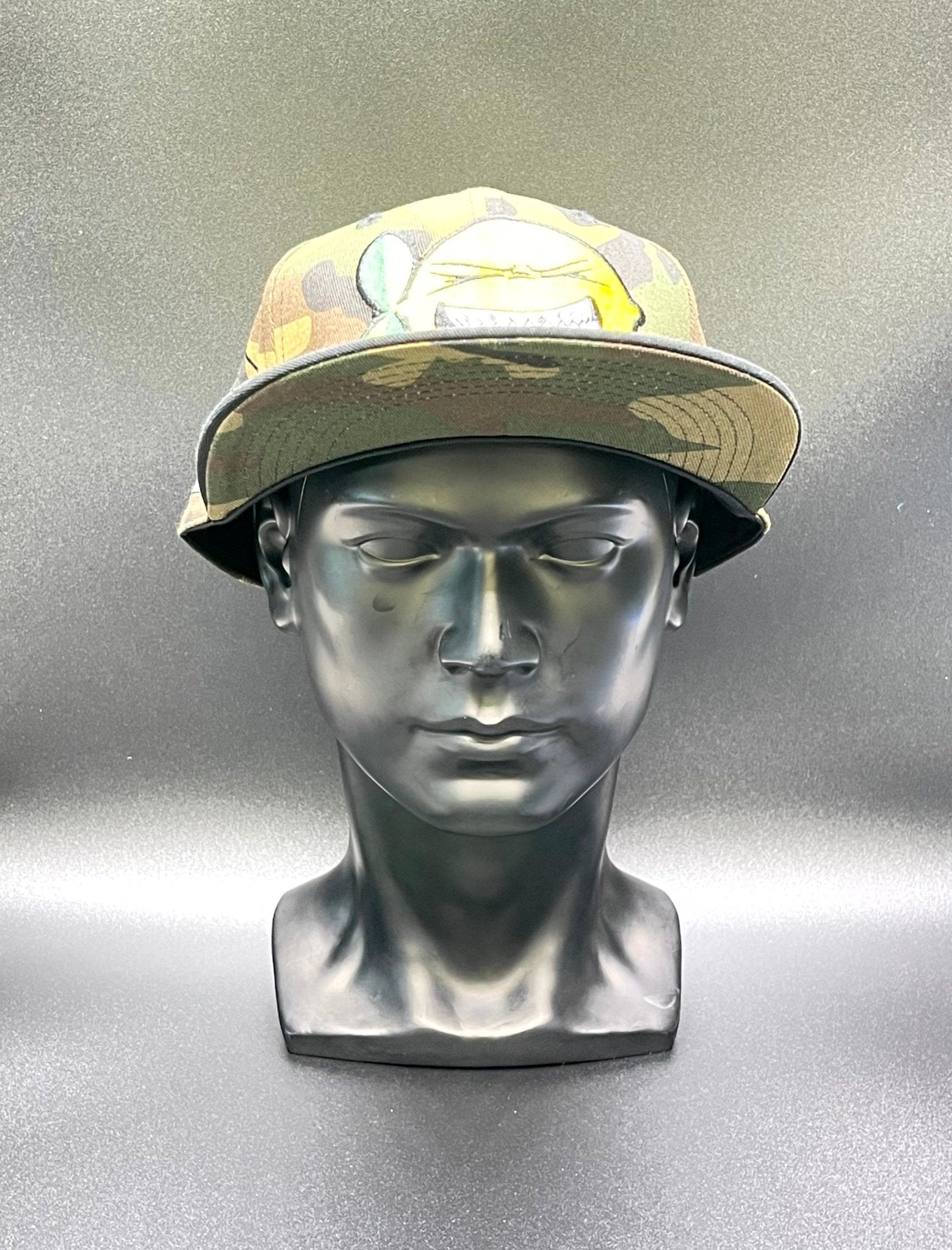 LOCK-JAW FITTED HAT [CAMOFLAUGE] - LOCKJAWLEMONPEEL