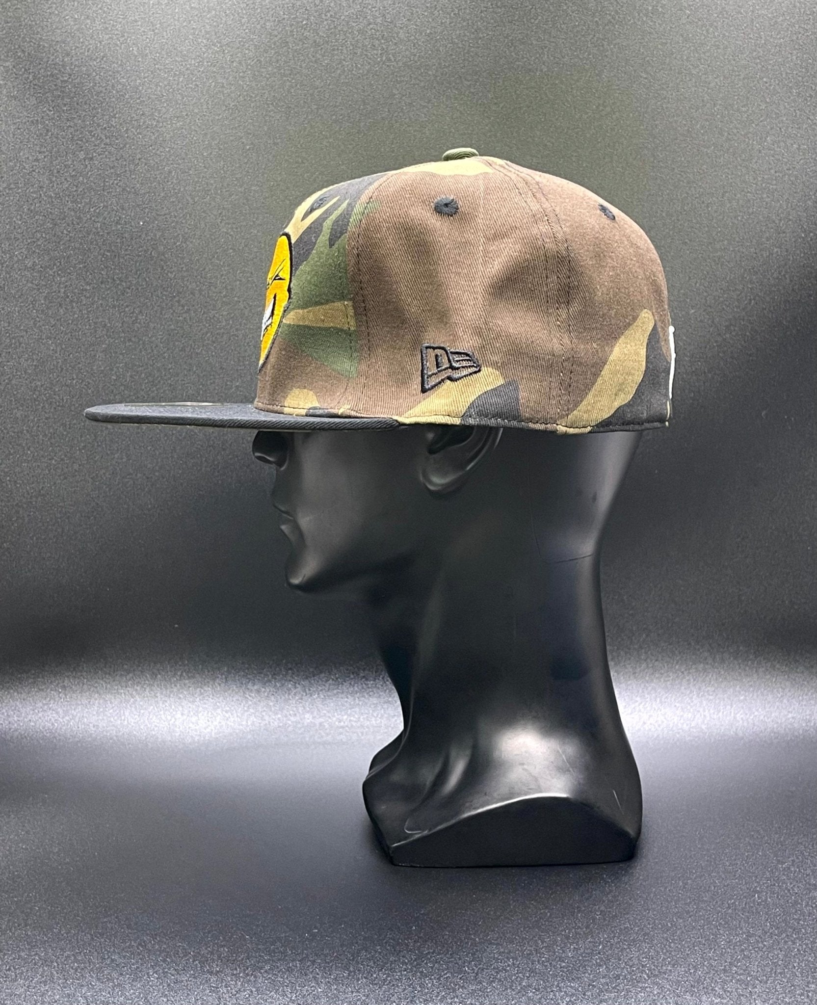 LOCK-JAW FITTED HAT [CAMOFLAUGE] - LOCKJAWLEMONPEEL