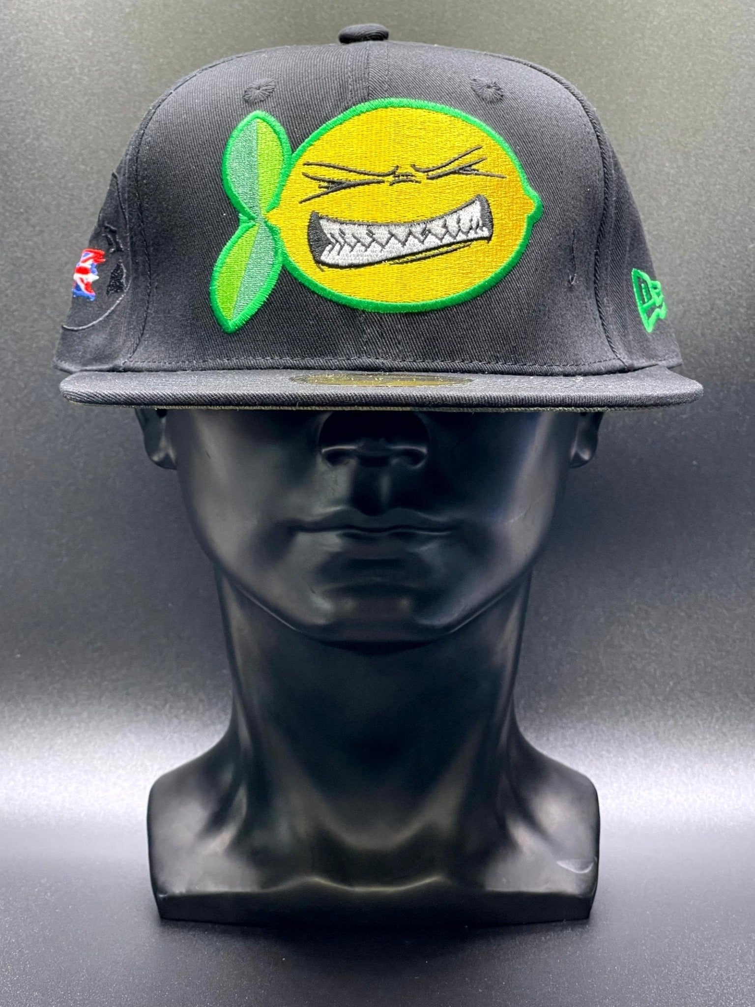 LOCK-JAW FITTED HAT [GREEN] - LOCKJAWLEMONPEEL