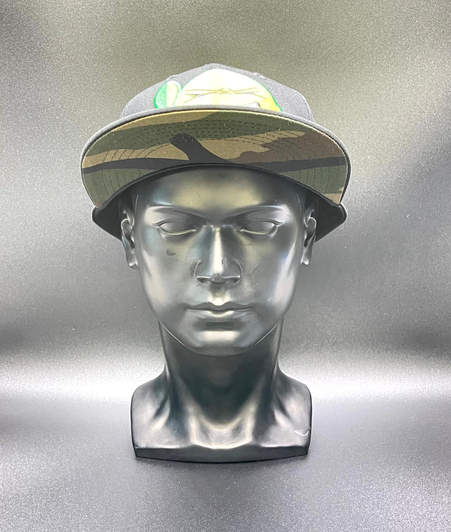 LOCK-JAW FITTED HAT [GREEN] - LOCKJAWLEMONPEEL