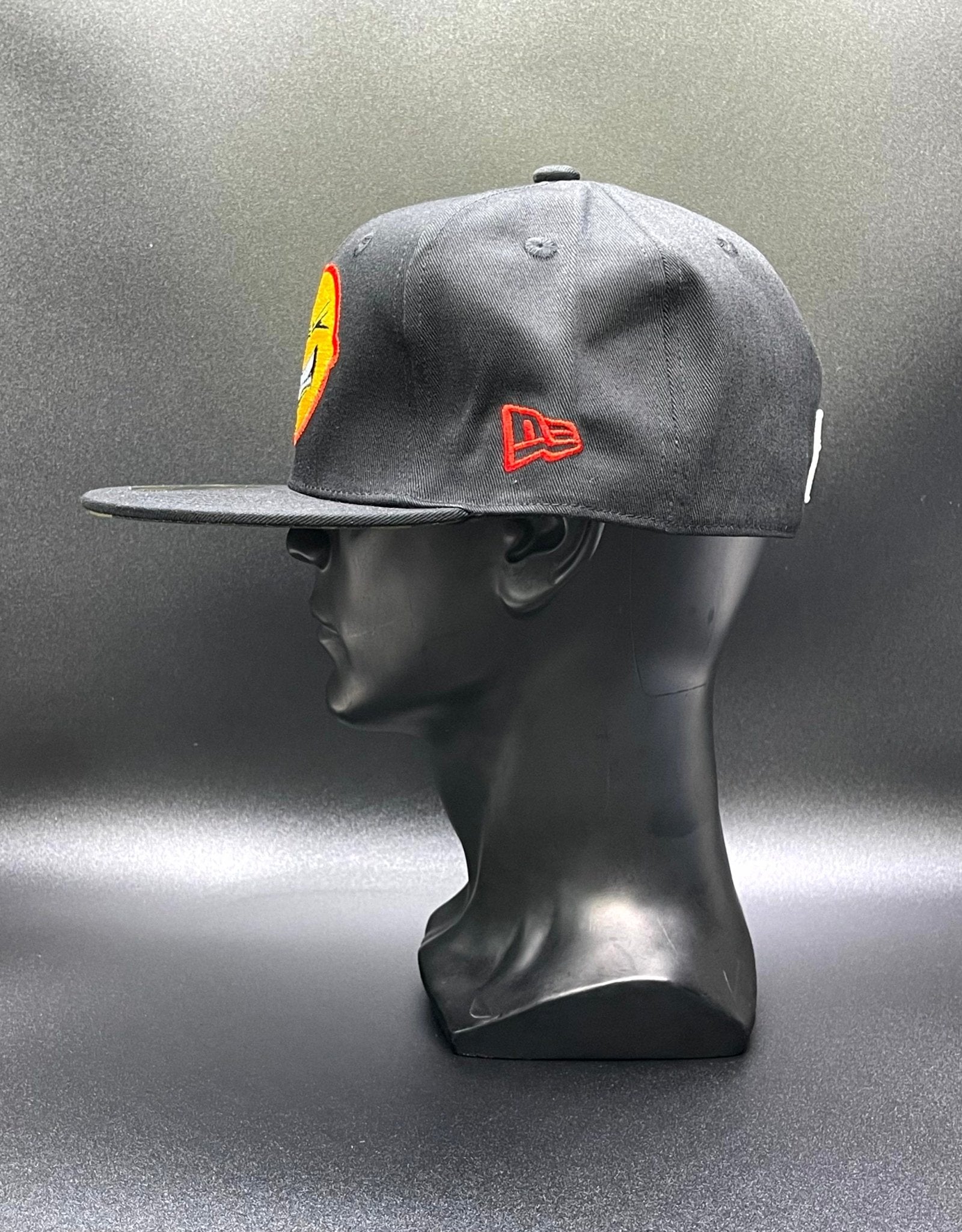 LOCK-JAW FITTED HAT [RED] - LOCKJAWLEMONPEEL