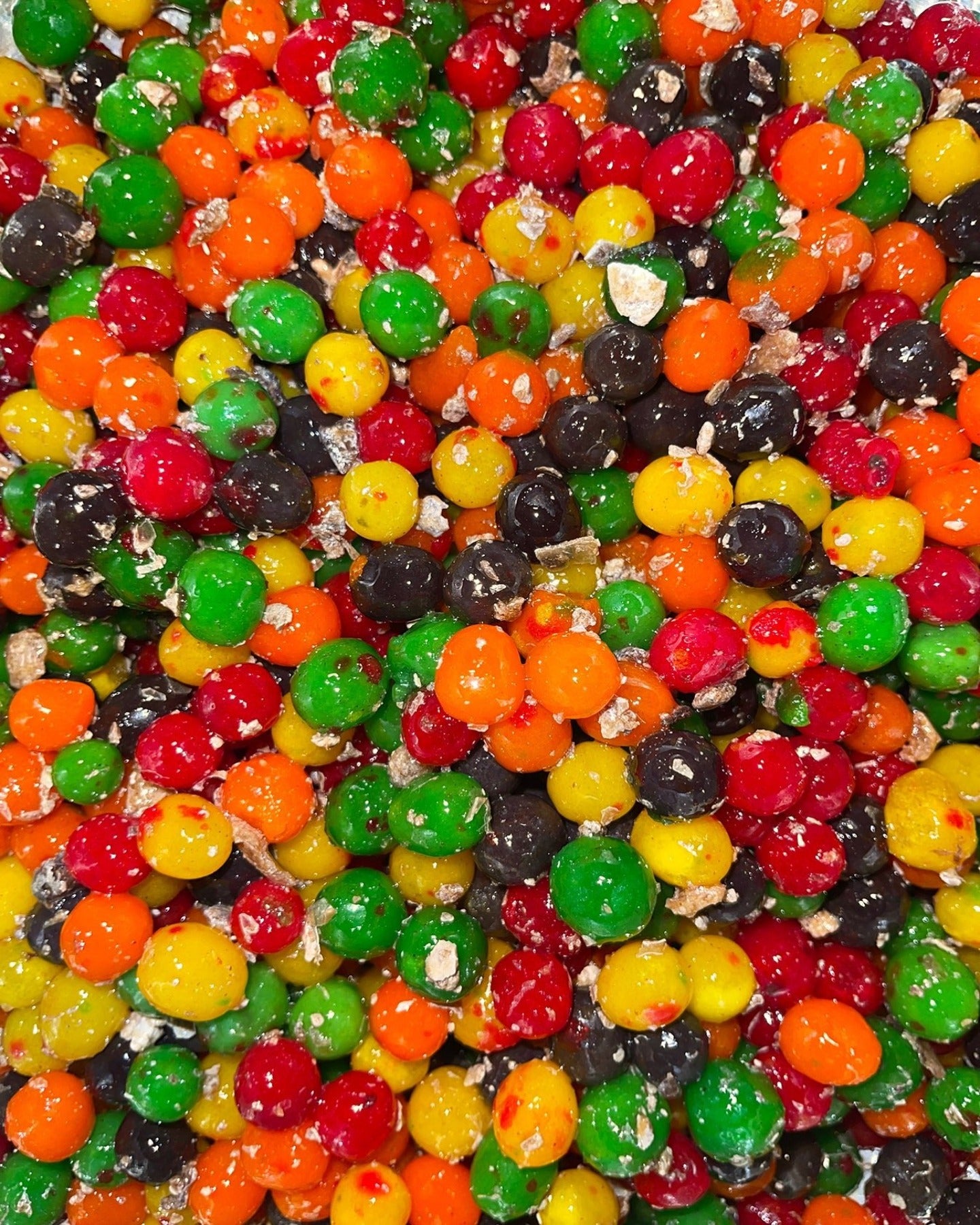 LOCK-JAW Gummy Candy w/Hawaiian Mui Syrup {SOUR LEMONHEAD CHEWS} - LOCKJAWLEMONPEEL