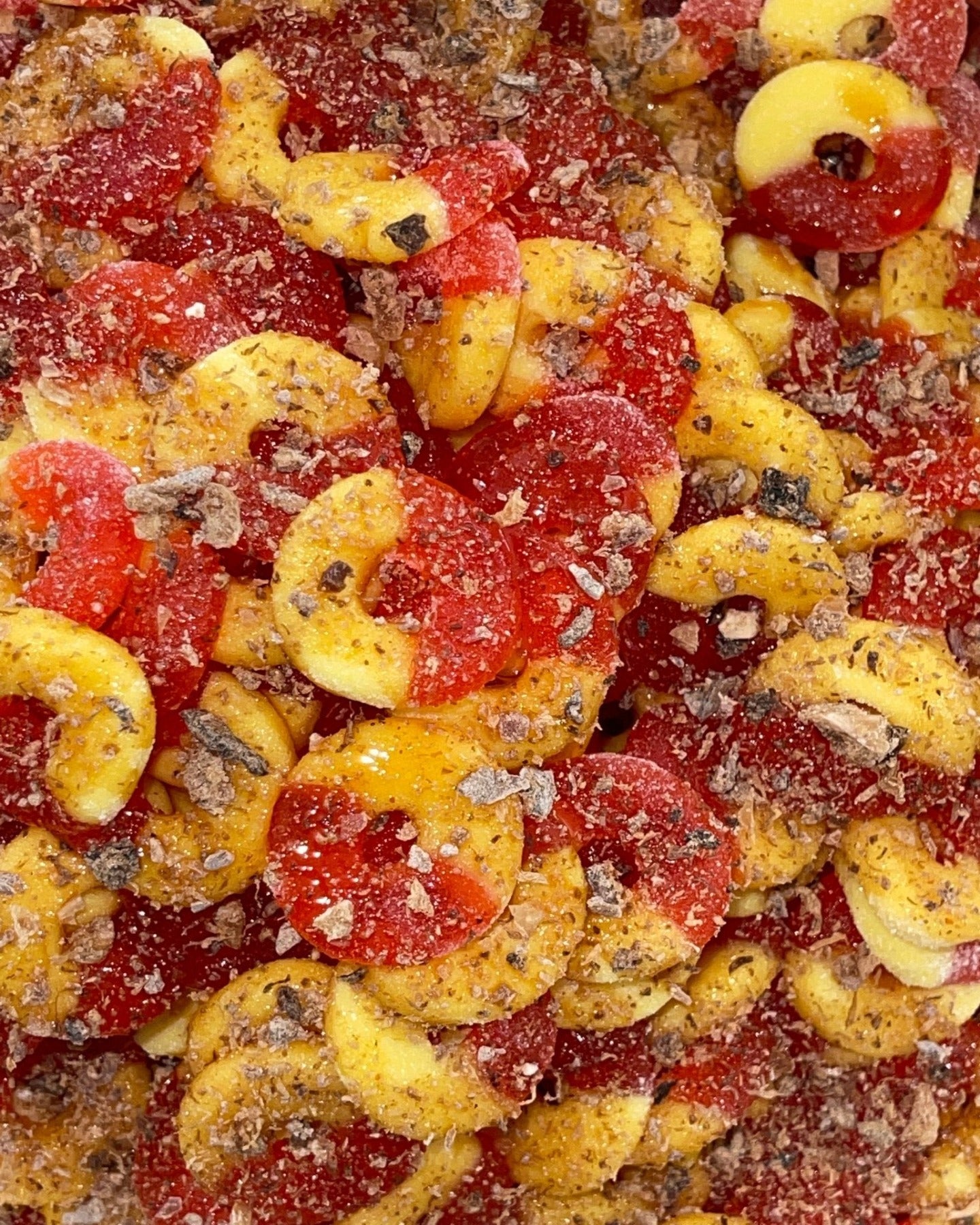 LOCK-JAW Gummy Rings w/Hawaiian Mui Syrup {PEACH} - LOCKJAWLEMONPEEL