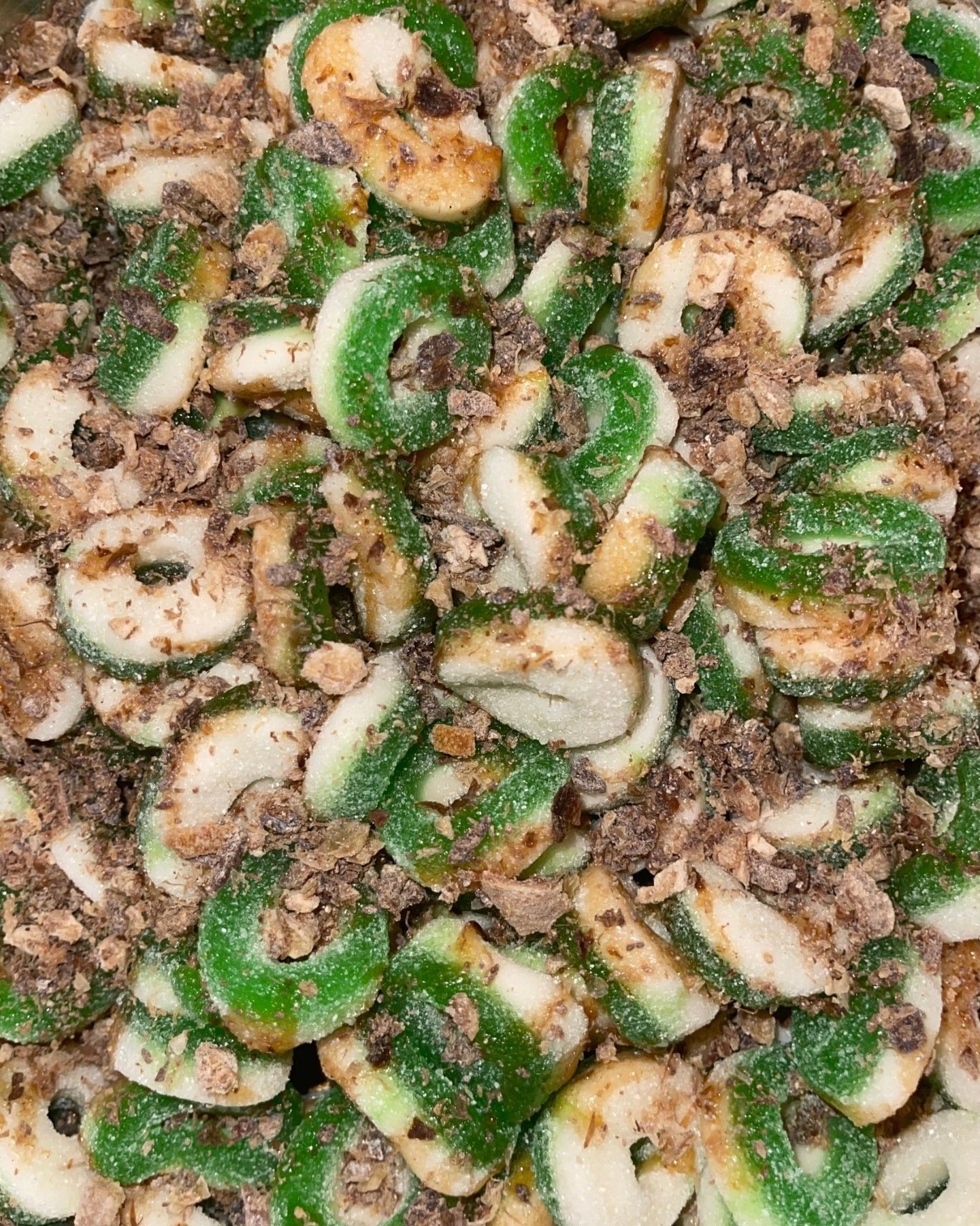 LOCK-JAW Gummy Rings w/Hawaiian Mui Syrup {SOUR APPLE} - LOCKJAWLEMONPEEL