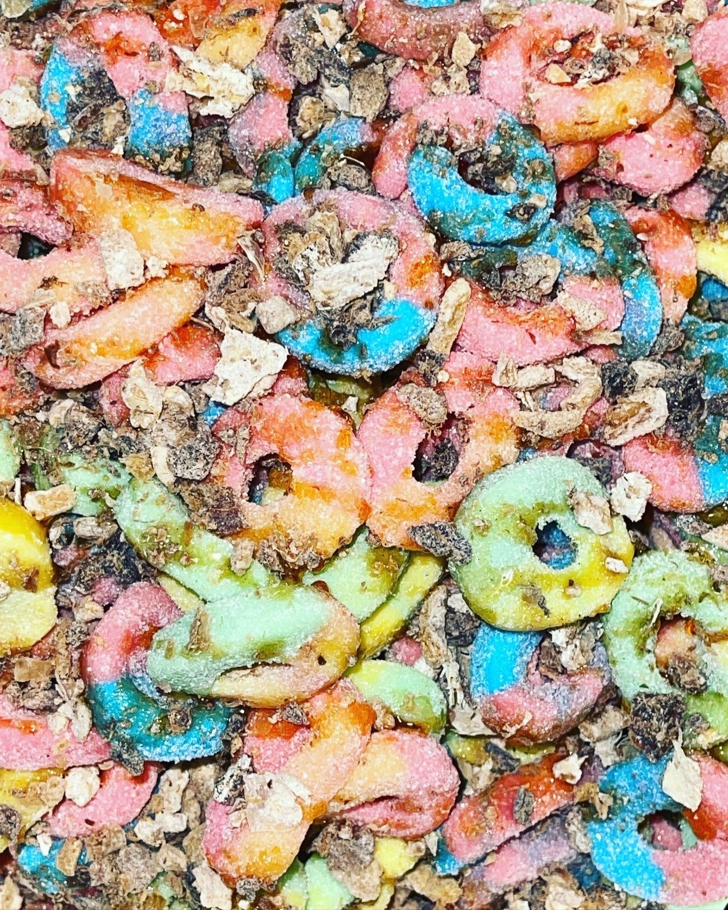 LOCK-JAW Gummy Rings w/Hawaiian Mui Syrup {SOUR RAINBOW} - LOCKJAWLEMONPEEL